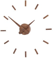 Dizajnové nástenné hodiny Nomon Sunset Wood 50cm