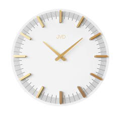 Drevené dizajnové hodiny JVD HC401.1