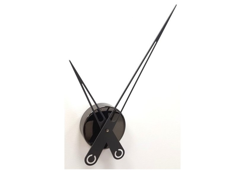 Dizajnové nástenné hodiny Future Time FT9650TT Hands titanium grey 60cm