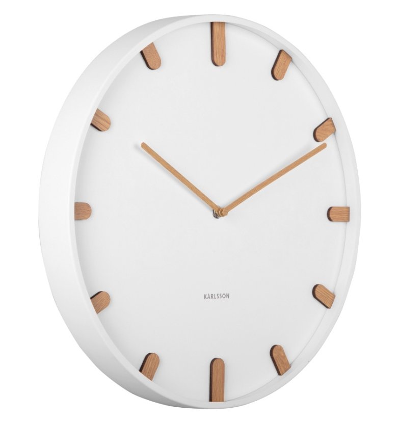 Dizajnové nástenné hodiny 5942WH Karlsson 40cm