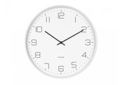 Dizajnové nástenné hodiny 5751WH Karlsson 40cm