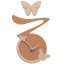 Dizajnové hodiny 50-10-1 CalleaDesign 44cm (viac farieb) Farba vínová červená-65 - RAL3003
