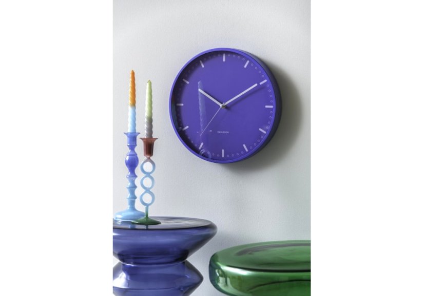 Dizajnové nástenné hodiny 6071BL Karlsson 30cm