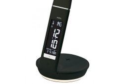 Designové stolní digitální LED hodiny 1305 AMS s noční LED lampou a nabíječkou pro smartphone