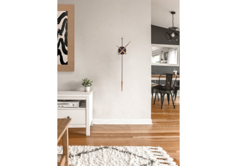 Dizajnové nástenné hodiny Nomon Punta BO 63cm