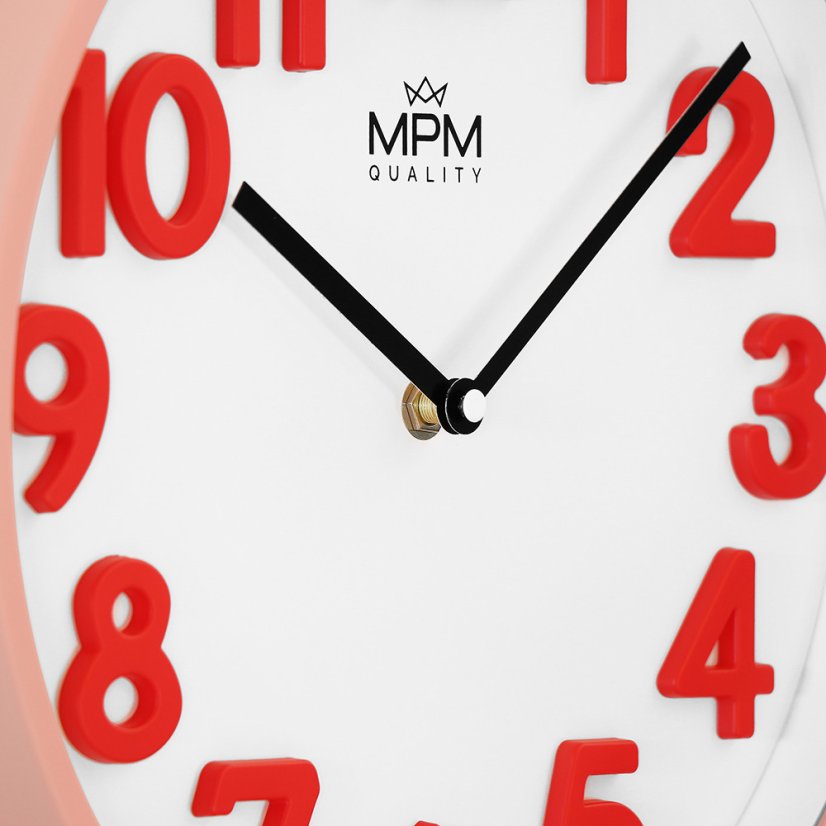 Nástenné hodiny s tichým chodom MPM Meridi - A - E01.4504.23