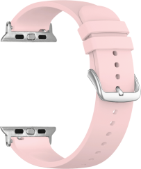 LAVVU Svetloružový silikónový remienok na hodinky pre APPLE WATCH 38-40 mm