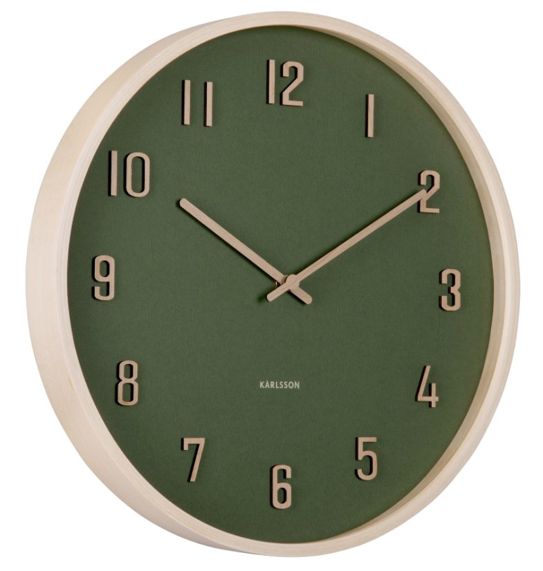 Dizajnové nástenné hodiny 6117GR Karlsson 40cm