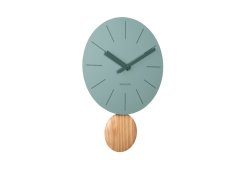 Dizajnové kyvadlové hodiny 5967GR Karlsson 41cm