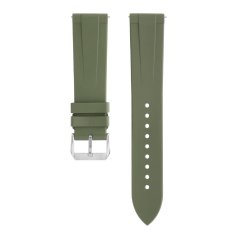 Fluoroelastomer řemínek na hodinky PRIM RJ.15354 (22 mm) - zelený - RJ.15354.2220.40.L1