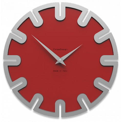 Dizajnové hodiny 10-017 CalleaDesign Roland 35cm (viac farebných variantov) Farba fialová klasik-73 - RAL4005