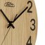Drevené hodiny s tichým chodom PRIM Genuine Veneer - B - E07P.4245.5190