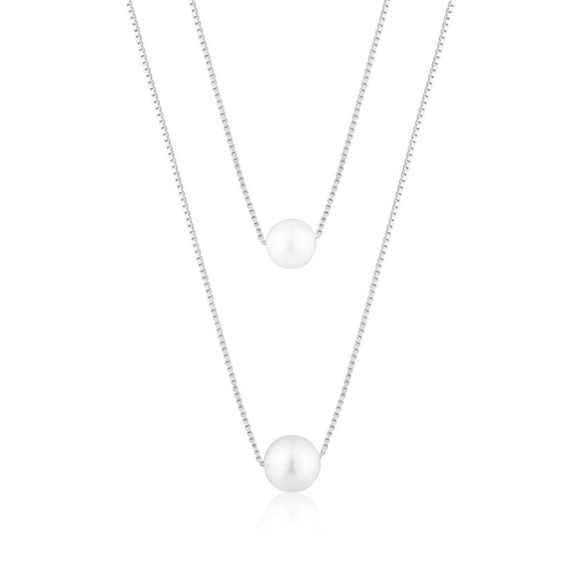 Strieborný náhrdelník JVD SVLN0728XH2P145 Strieborný náhrdelník JVD SVLN0728XH2P145