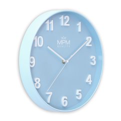 Nástenné hodiny s tichým chodom MPM Rivera - A - E01.4455.30