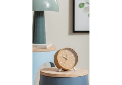 Designový budík 6029YE Karlsson 12cm