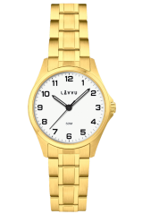 LAVVU Oceľové dámske hodinky GLIMT Gold