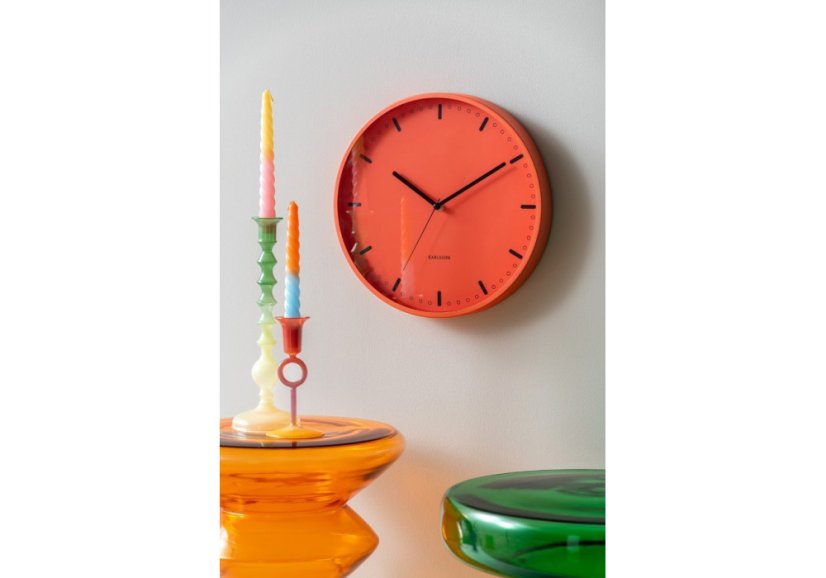 Dizajnové nástenné hodiny 6071OR Karlsson 30cm