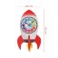 Detské nástenné hodiny raketa MPM Fernse - B - E05.4468.B