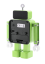 Detský budík ROBOT s tichým chodom JVD SRP2305.1