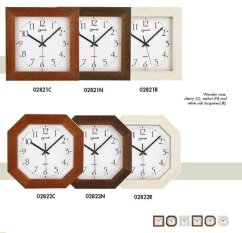 Dizajnové nástenné hodiny 02822R Lowell 27cm