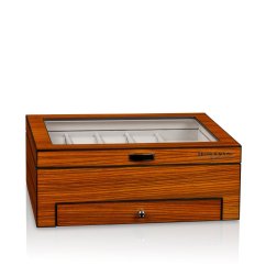 Kazeta na hodinky HEISSE & SÖHNE 70019-192.141 HS Princeton - Braun