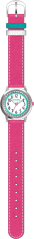 Růžové třpytivé dívčí dětské hodinky se kamínky CLOCKODILE SPARKLE