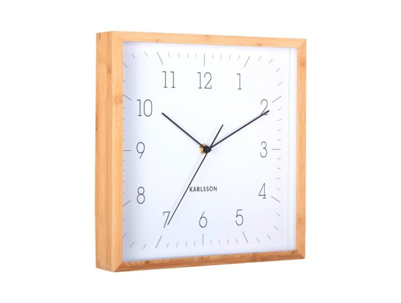 Dizajnové nástenné hodiny 6114WH Karlsson 29cm