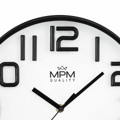 Nástenné hodiny s tichým chodom MPM E01.4232.9000