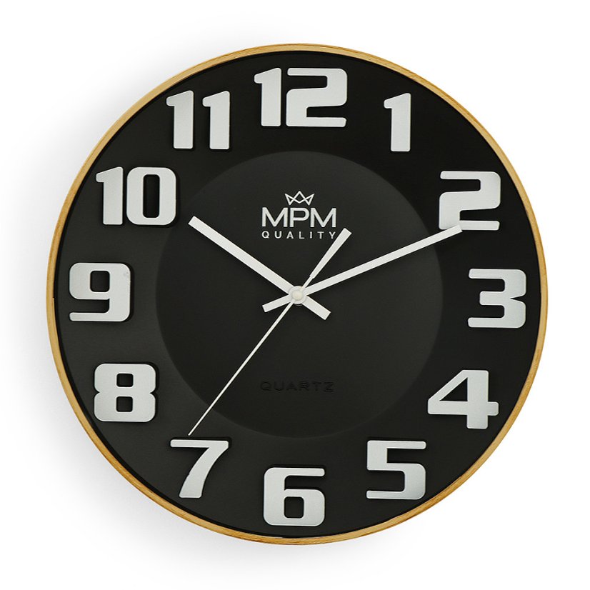 Hodiny s tichýň chodom MPM E01.4165.9000