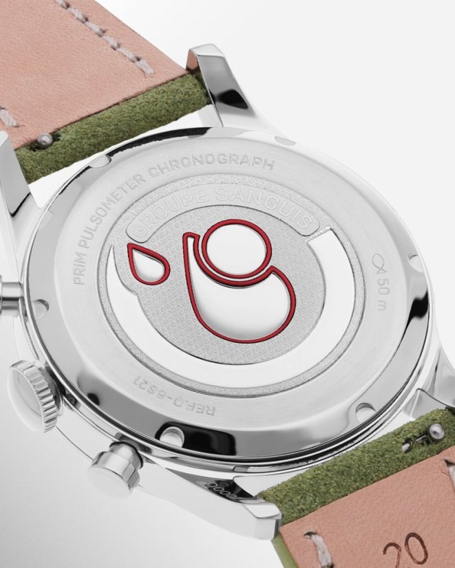 Prim Janský Pulsometer Chronograph 39 - B - W03P.13283.B