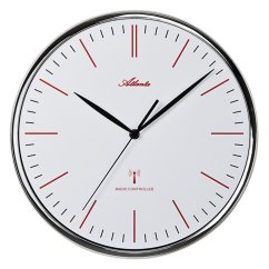 Dizajnové nástenné hodiny Atlanta AT4494 riadené signálom DCF 32cm