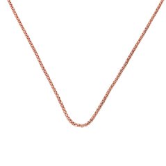 Nerezová retiazka 7905 - ružovo pozlátená - SNE.7905.. 50cm