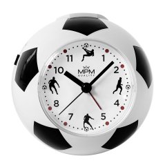 Detský melodický budík s tichým chodom MPM Kickoff Timekeeper - C01.4371.A