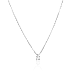 Stříbrný náhrdelník JVD SVLN0448XH2BI05