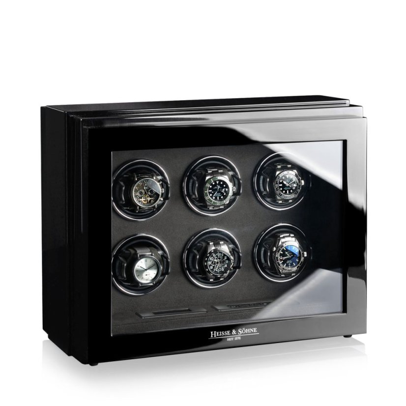 Natahovač hodinek HEISSE & SÖHNE 70019/243.142  Watch Winder Watch Master 6