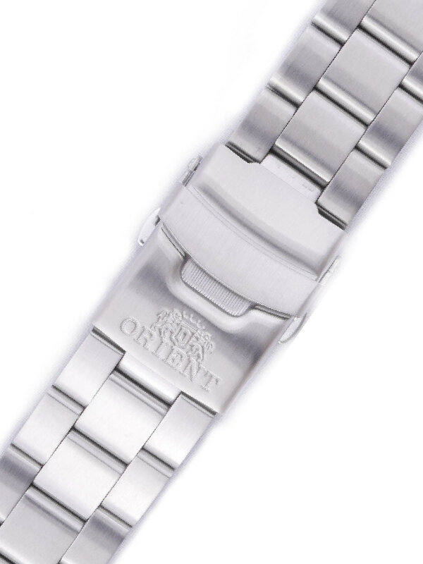 Ocelový náramek Orient UM027113J0 22mm (pro modely AA02, EM65), stříbrný