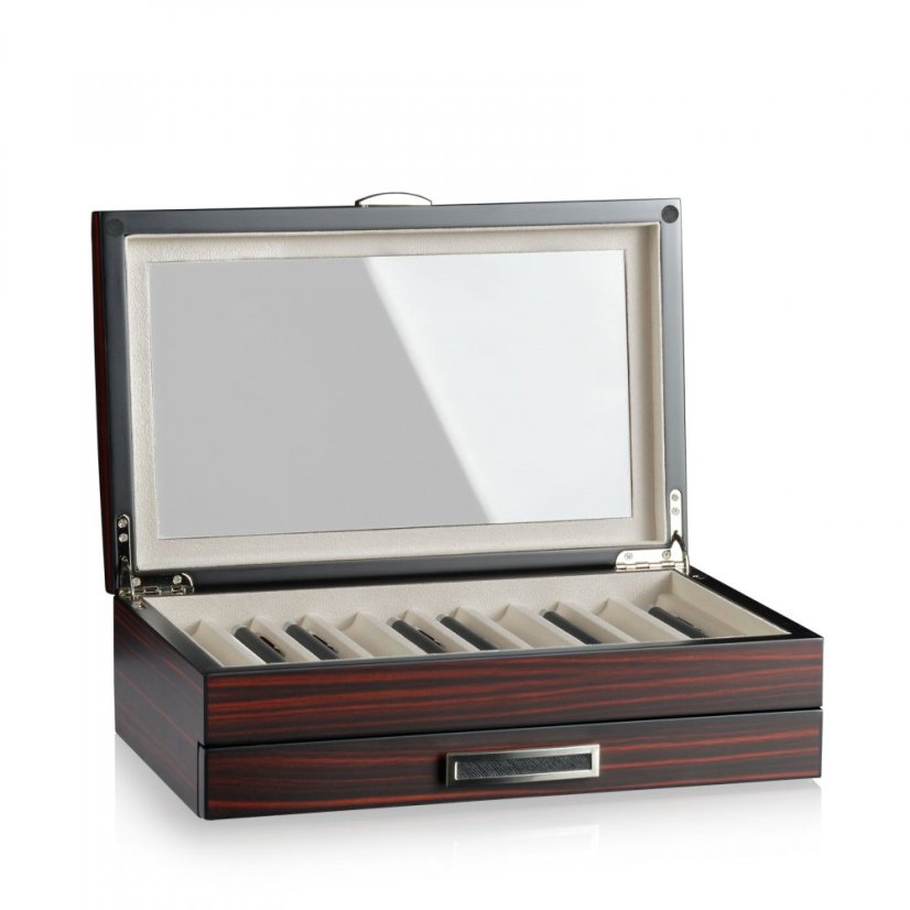 Úložný box písacích potrieb HEISSE & SÖHNE 70019/112 Nevada 20 - Ebony