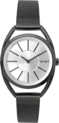 MINET Černé dámské hodinky ICON GREY