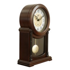 Stolné drevené hodiny s kyvadlom MPM E08.4192.54