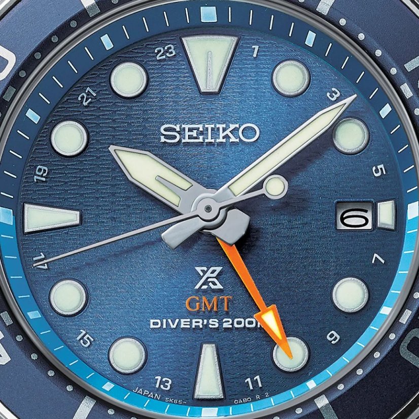 Seiko SFK001J1 Prospex Aqua ‘SUMO’ Solar GMT Diver
