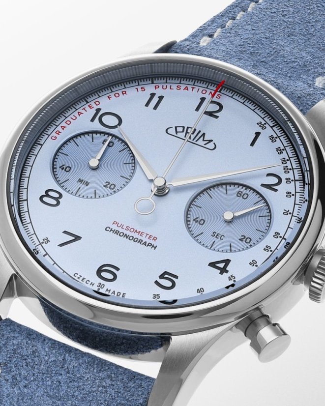 Prim Janský Pulsometer Chronograph 39 - A - W03P.13283.A