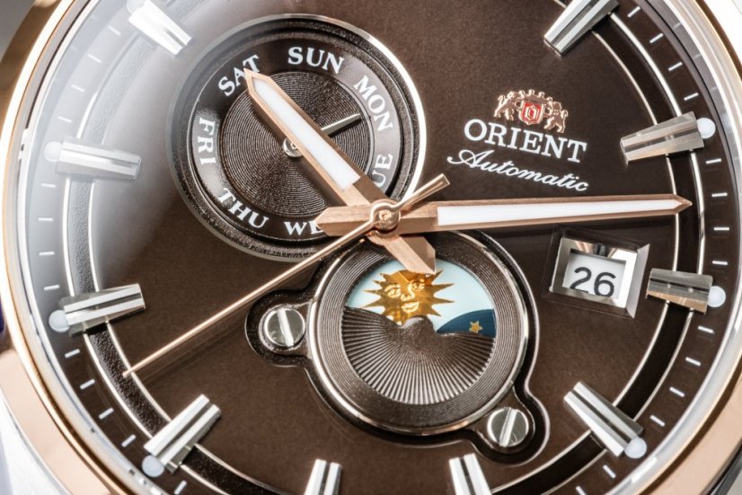 Orient Contemporary Stretto Sun & Moon Automatic RA-AK0313Y30B