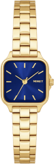 MINET Zlato-modré dámske hodinky GRACE s oceľovým remienkom