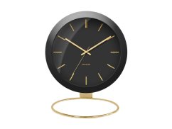 Dizajnové stolné hodiny 5832BK Karlsson 25cm
