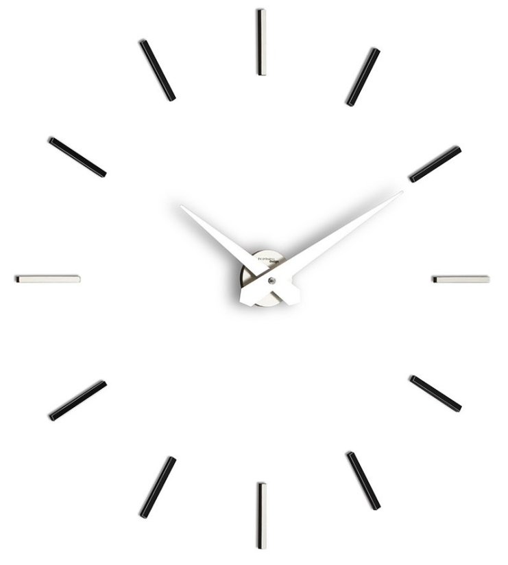 Dizajnové nástenné hodiny I200MN black IncantesimoDesign 90-100cm