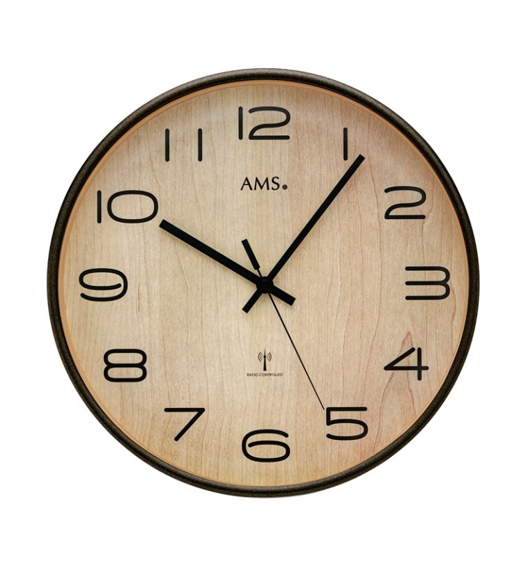 Nástěnné hodiny 5502 AMS řízené rádiovým signálem 32cm Nástěnné hodiny 5502 AMS řízené rádiovým signálem 32cm