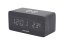 LED budík - hodiny 5933BK Karlsson s nabíjaním 15cm