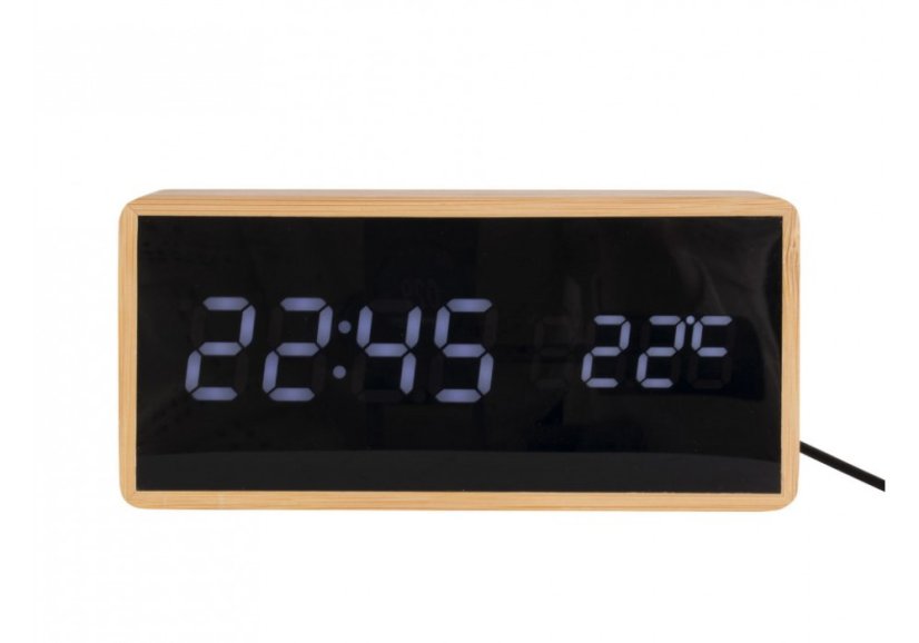 Dizajnový LED budík - hodiny 5724 Karlsson 15cm
