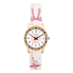 Dětské náramkové hodinky s motivem baletka JVD J7236.1