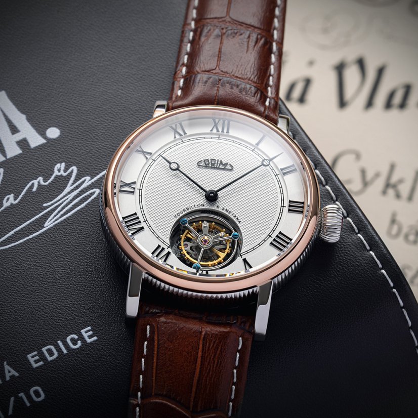 PRIM Tourbillon Bedřich Smetana Gold - D - W91P.13235.D